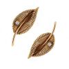 Mauboussin 1950's brooches in pink gold and diamonds - 00pp thumbnail