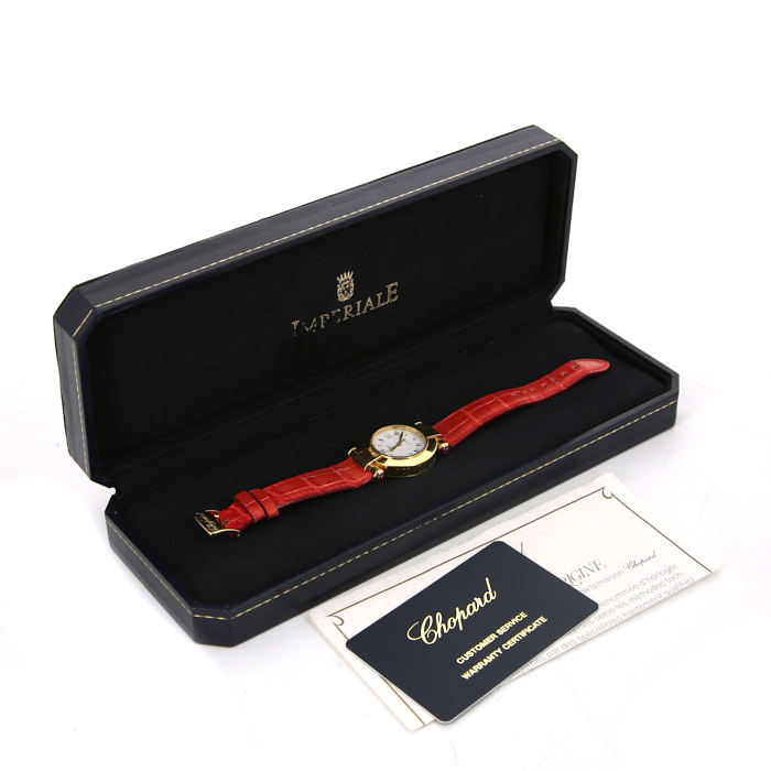 Montre Chopard Imperiale en or jaune Vers  1996 - Detail D2