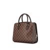 Louis Vuitton Triana handbag in brown damier canvas and brown leather - 00pp thumbnail