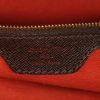Louis Vuitton Triana handbag in brown damier canvas and brown leather - Detail D3 thumbnail