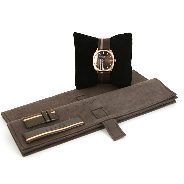 Chaumet Dandy watch in pink gold Circa  2010 - Detail D2