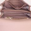 Prada shoulder bag in beige grained leather - Detail D2 thumbnail