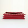 Bulgari Serpenti handbag in red leather - Detail D5 thumbnail