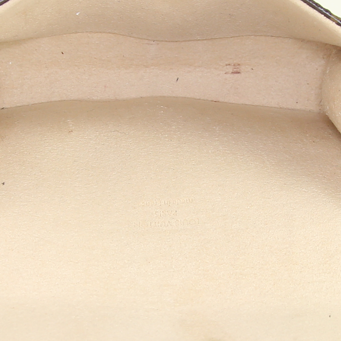 Pochette-ceinture Louis Vuitton Pochette-ceinture en toile monogram et cuir naturel - Detail D2