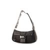 Dior Columbus Avenue bag worn on the shoulder or carried in the hand in black leather - 00pp thumbnail