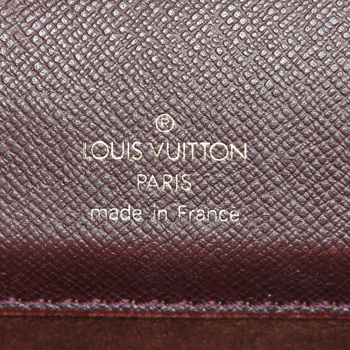 Louis Vuitton Laguito briefcase in brown taiga leather - Detail D3