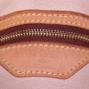 Shopping bag Louis Vuitton Bucket in tela monogram cerata marrone e pelle naturale - Detail D3 thumbnail