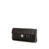 Chanel Baguette shoulder bag in black quilted leather - 00pp thumbnail