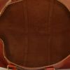 Borsa da viaggio Louis Vuitton Keepall 45 in pelle Epi marrone - Detail D2 thumbnail