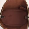 Borsa Louis Vuitton Alma modello medio in tela monogram marrone e pelle naturale - Detail D2 thumbnail