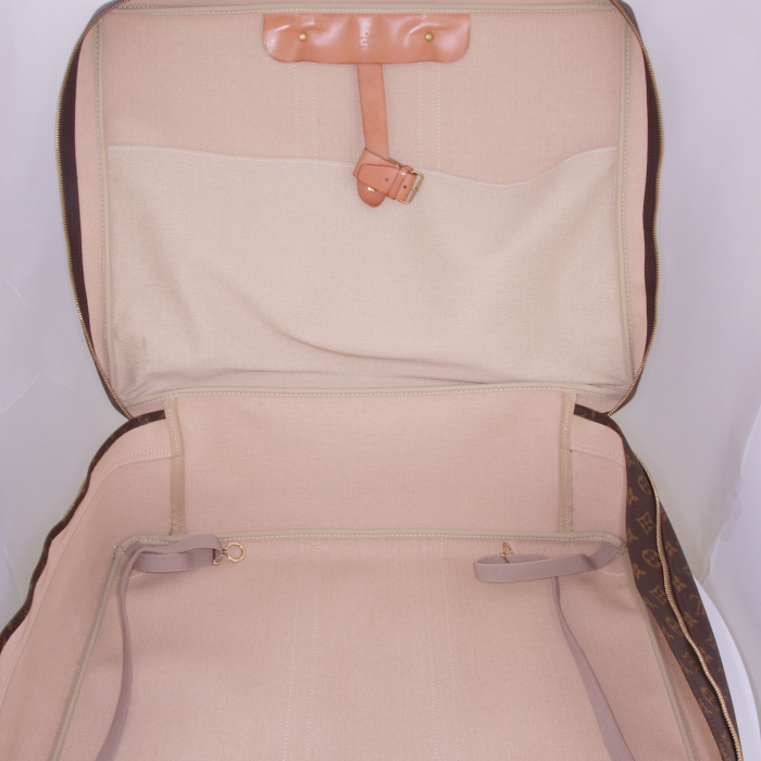 DRAKENSBERG Borsa Weekender Cody 50L - Tela Cerata Impermeabile E Pelle - Blu Oceano - Bagaglio Da Viaggio Vintage Per Uomo