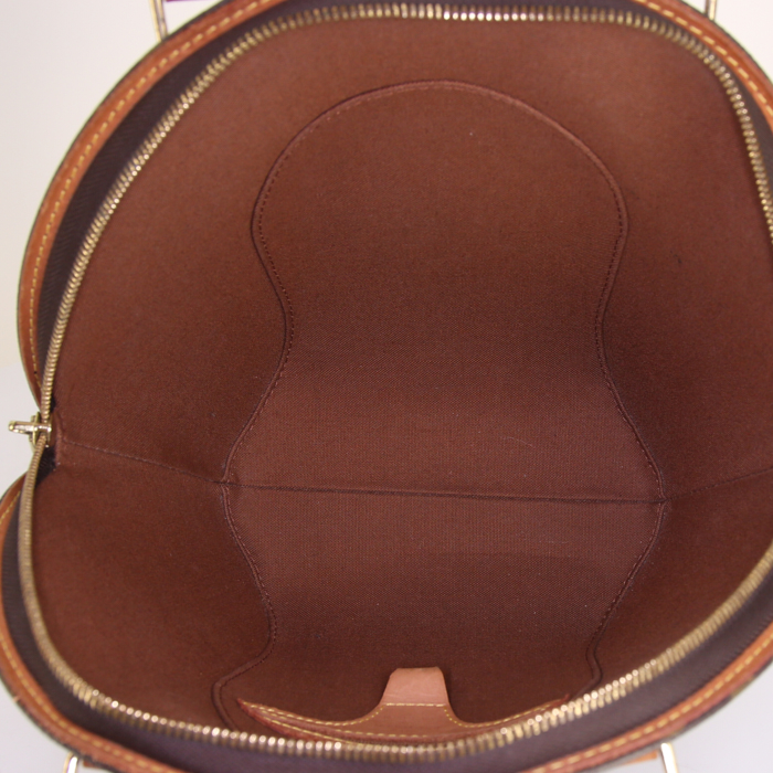 Borsa Louis Vuitton Ellipse modello piccolo in tela monogram e pelle naturale - Detail D2