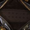 Bolso de mano Dior Lady Dior modelo grande en charol marrón - Detail D2 thumbnail