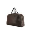 Fendi Selleria 24 hours bag in brown grained leather - 00pp thumbnail
