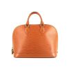 Louis Vuitton Alma medium model handbag in brown epi leather - 360 thumbnail