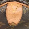 Bolso de mano Louis Vuitton Speedy 40 cm en lona Monogram revestida marrón y cuero natural - Detail D3 thumbnail