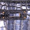 Bolso de mano Hermès Kelly 20 en cocodrilo porosus negro - Detail D5 thumbnail