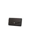 Louis Vuitton Sarah wallet in black monogram leather - 00pp thumbnail