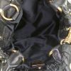 Borsa a tracolla Miu Miu in pelle nera decorazione con chiodi in metallo argentato - Detail D3 thumbnail