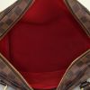 Borsa Louis Vuitton Rivington in tela a scacchi marrone e pelle marrone - Detail D2 thumbnail
