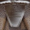 Louis Vuitton Rivington handbag in brown damier canvas and brown leather - Detail D3 thumbnail
