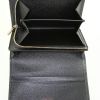 Portafogli Louis Vuitton in pelle Epi nera - Detail D2 thumbnail