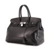 Hermes Birkin 35 cm handbag in black Swift leather - 00pp thumbnail