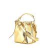 Saint Laurent Emmanuelle shoulder bag in gold leather - 00pp thumbnail