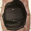 Saint Laurent Downtown small model handbag in brown patent leather - Detail D2 thumbnail