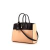 Louis Vuitton City Steamer medium model handbag in beige and black bicolor leather - 00pp thumbnail