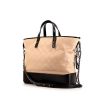 Chanel Gabrielle  shopping bag in beige and black bicolor quilted leather - 00pp thumbnail