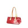 Louis Vuitton Rosewood handbag in red monogram patent leather and natural leather - 00pp thumbnail