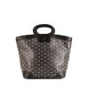 Goyard Béluga handbag in black Goyard canvas and black leather - 360 thumbnail