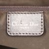 Dior Romantique bag worn on the shoulder or carried in the hand in brown monogram canvas and brown velvet - Detail D3 thumbnail
