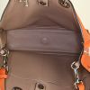 Dior Diorissimo large model handbag in orange leather - Detail D3 thumbnail