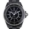 Chanel J12 watch in black ceramic Circa  2000 - 00pp thumbnail