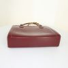 Hermes Pullman shoulder bag in burgundy box leather - Detail D4 thumbnail
