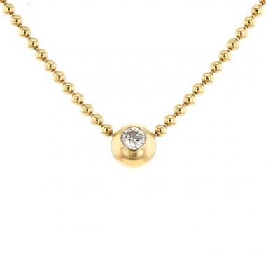 Collier Cartier Perruque en or jaune et diamant