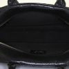 Chanel Boston handbag in black grained leather - Detail D2 thumbnail