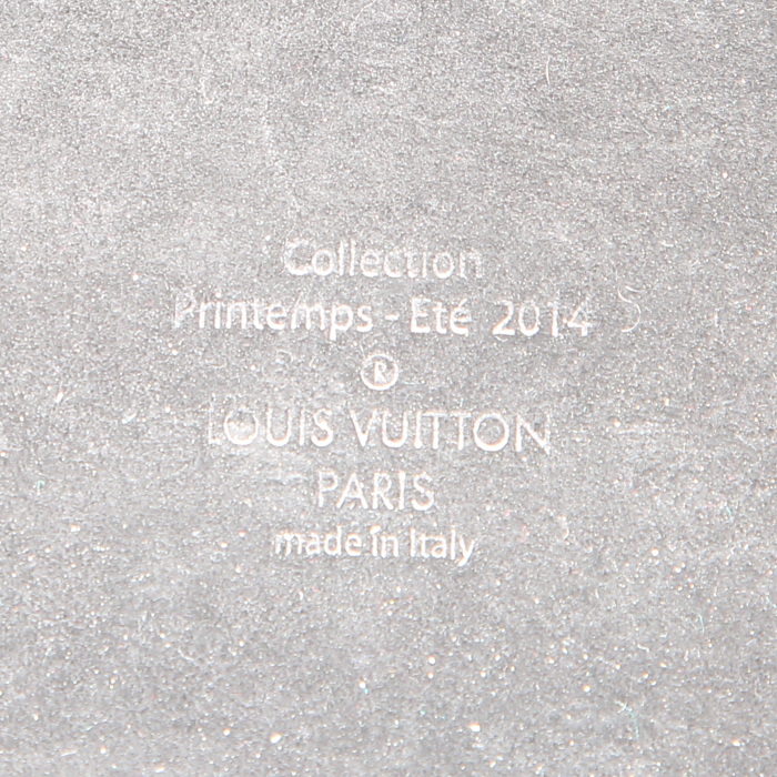 Sac à main Louis Vuitton Idole grand modèle en cuir marron - Detail D3