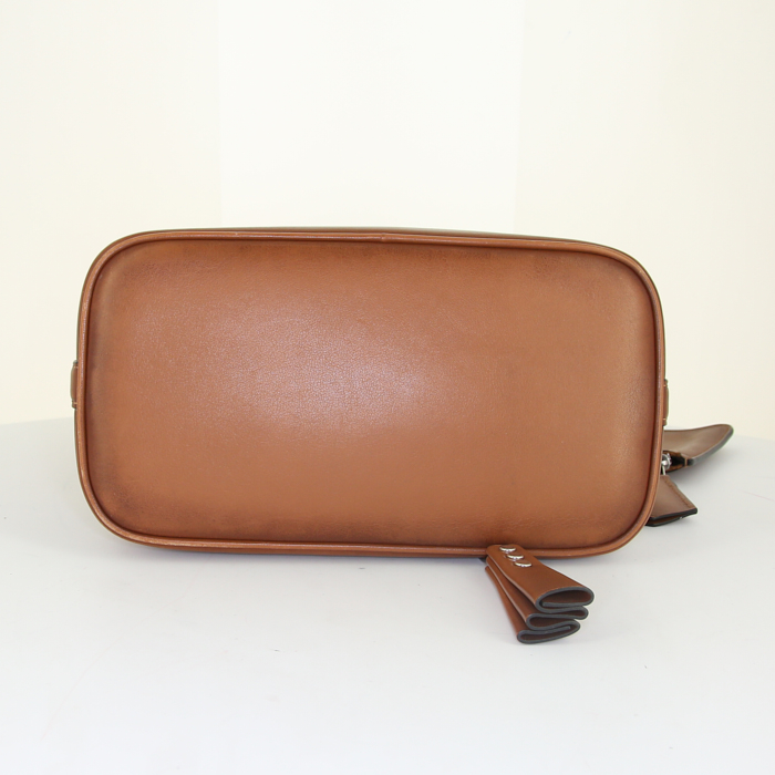 Louis Vuitton Idole large model handbag in brown leather - Detail D4