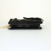 Bolso para llevar al hombro o en la mano Chanel Editions Limitées en tweed negro y cuero negro - Detail D4 thumbnail