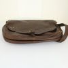 Jerome Dreyfuss Raymond shoulder bag in brown leather - Detail D5 thumbnail