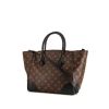 Borsa Louis Vuitton Phenix modello medio in tela monogram marrone e pelle nera - 00pp thumbnail
