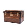 Louis Vuitton trunk in monogram canvas and blackened metal - 00pp thumbnail