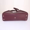 Fendi Peekaboo medium model shoulder bag in burgundy leather - Detail D5 thumbnail