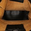 Balenciaga Papier A4 large model shopping bag in black patent leather - Detail D2 thumbnail