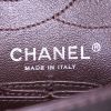 Chanel 2.55 shoulder bag in brown patent quilted leather - Detail D4 thumbnail