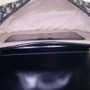 Dior Oblique shoulder bag in blue and cream color monogram canvas Oblique and blue leather - Detail D2 thumbnail