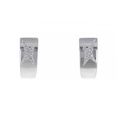 Mauboussin Etoile Divine earrings in white gold and diamonds